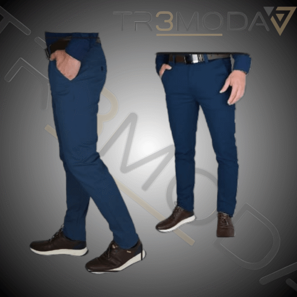 Pantalon Drill Azul petroleo pantalón de drill color azul petroleo