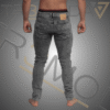 12 hombre usando jean tipo Skinin de color gris