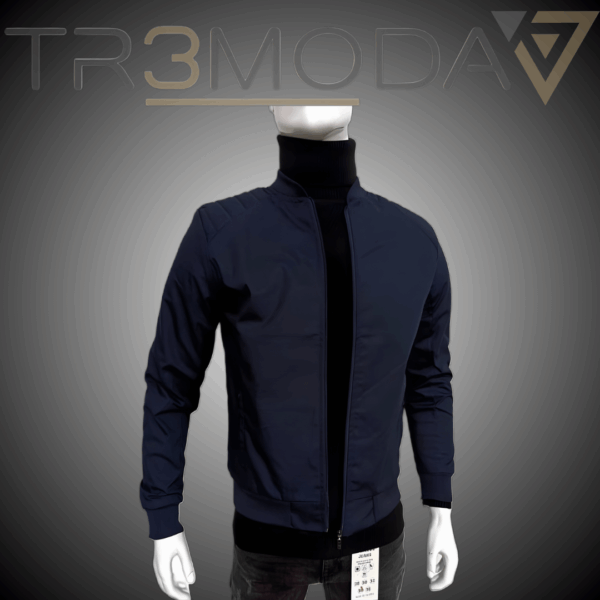 Chaqueta para hombre Army Street confeccionada en dril army color azul