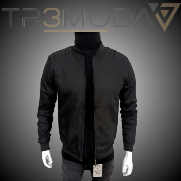 Chaqueta para hombre Army Street confeccionada en dril army color negro