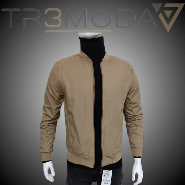 Chaqueta para hombre Army Street confeccionada en dril army color beige