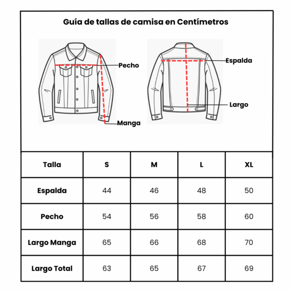 guia de tallas chaqueta guia de tallas tr3moda chaqueta