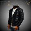 premium rider negra chaqueta en cuerotex premium negra